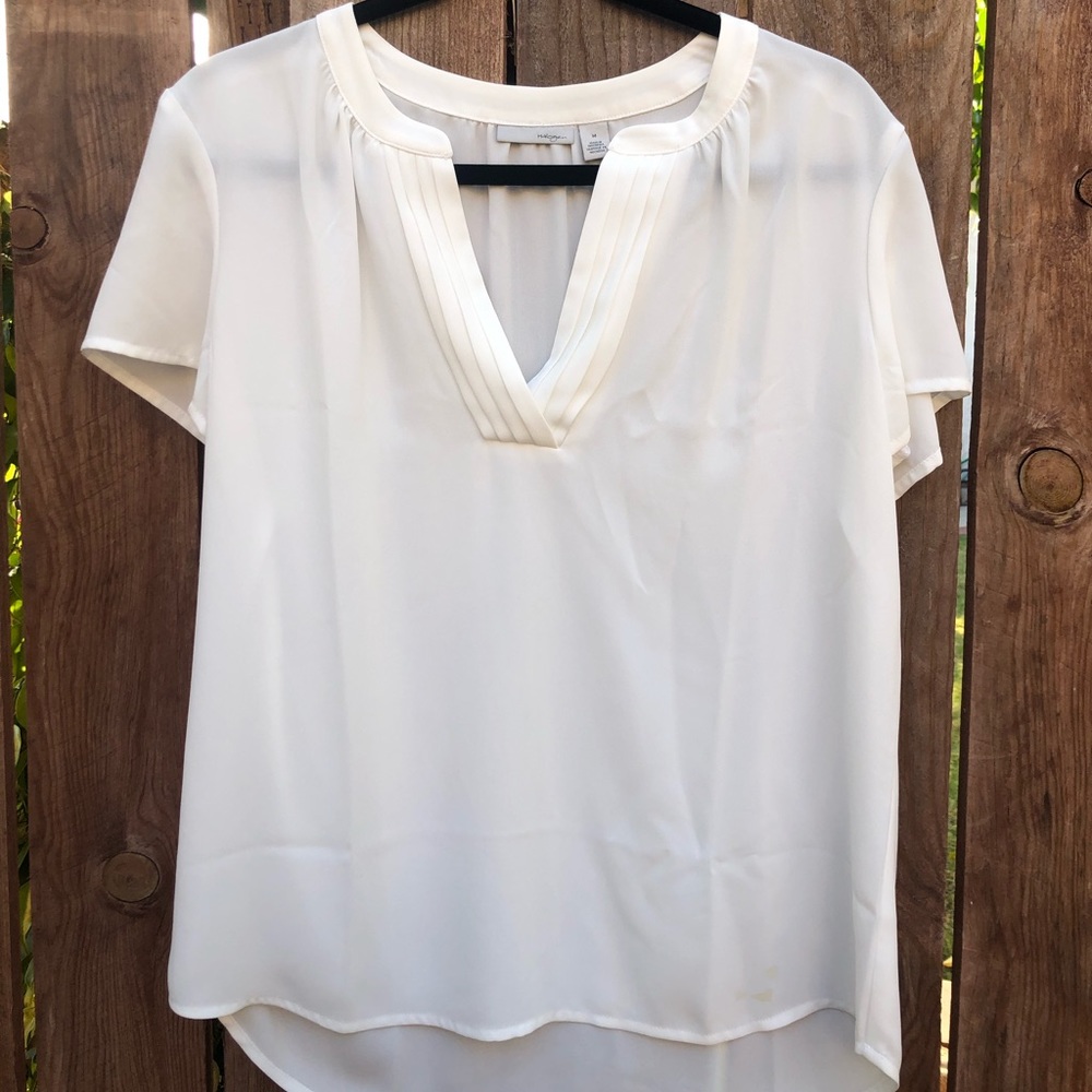 Halogen sheer blouse